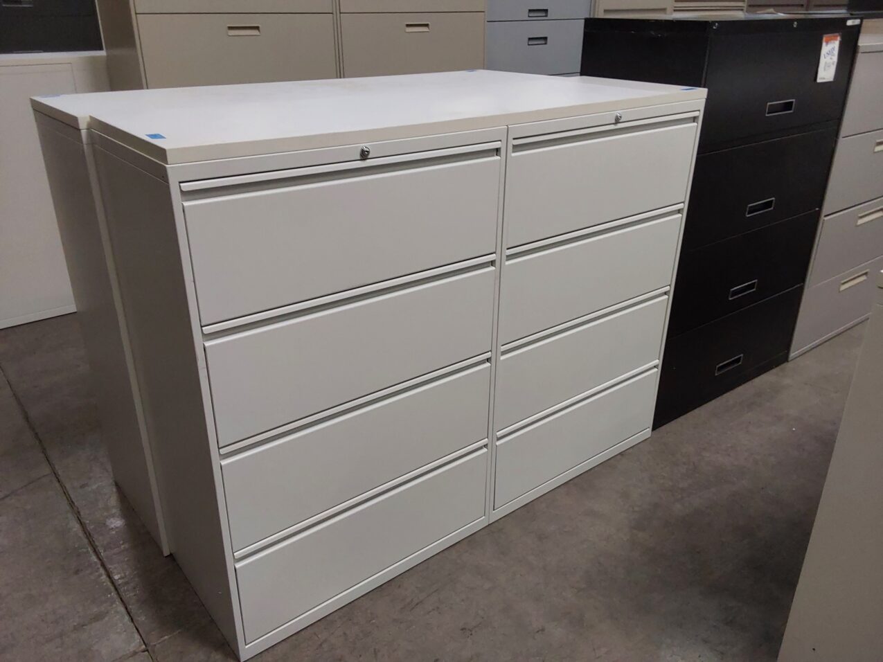4 drawer Lateral file unit