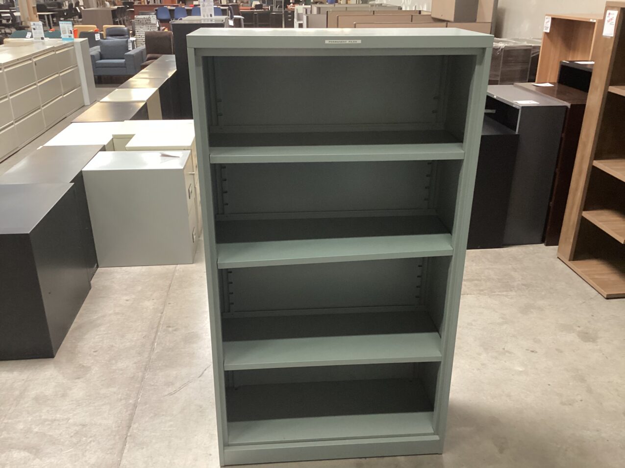 Used Metal Bookcase