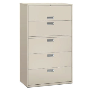 HON 600 Series Lateral File 5 Drawers