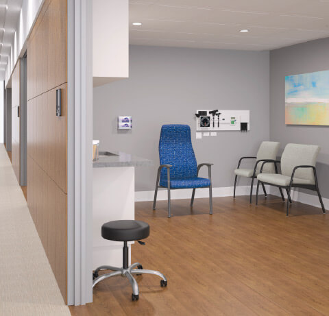 HON Healthcare Soothe Exam Room Seating