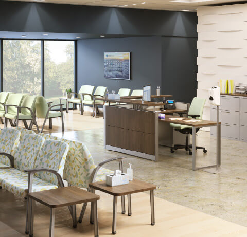 HON Healthcare Soothe Guest Chairs
