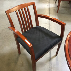 wood guest chair